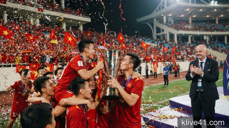 Việt Nam vô địch ASEAN Cup 2026: Dấu ấn lịch sử và sự hiện diện của Chủ tịch FIFA tại Mỹ Đình